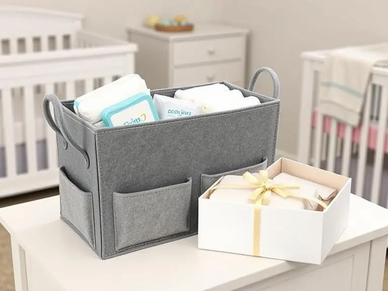 Portable Baby Diaper Caddy Organizer