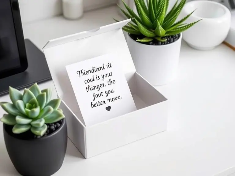 Best Friend Inspirational Quote Desk Sign