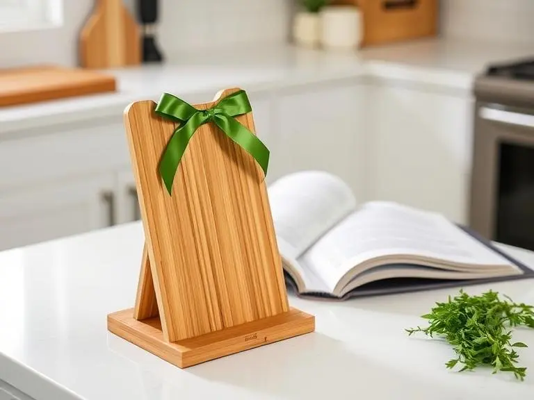 Cookbook Stand Bamboo