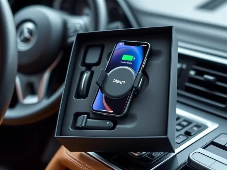 Smart Car Phone Holder Charger