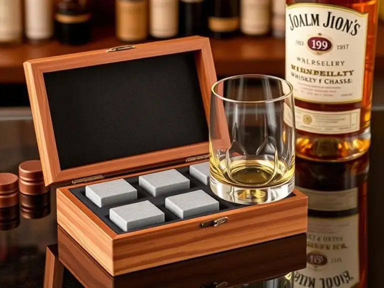 Whiskey Stones Glass Set