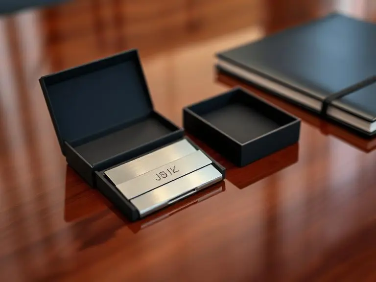 Personalized Business Card Holder