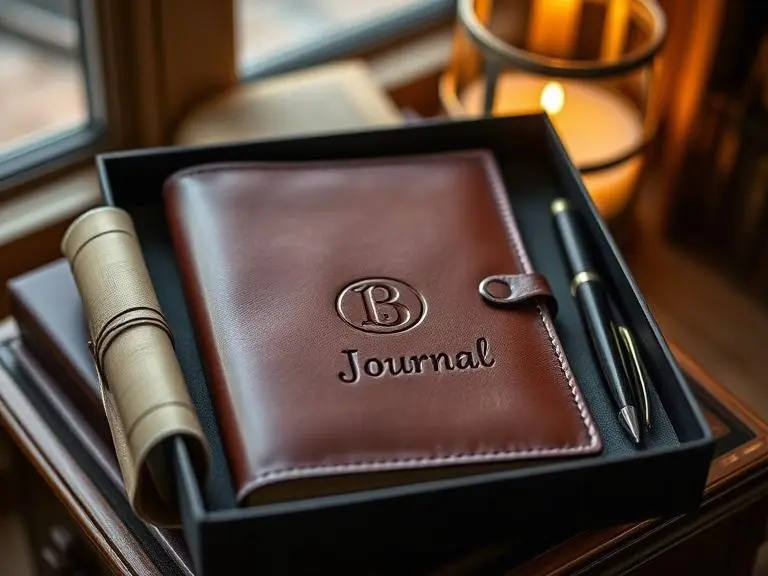 Personalized Leather Journal for writing