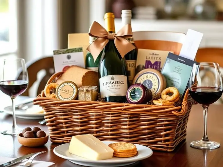 Gourmet Food and Wine Basket