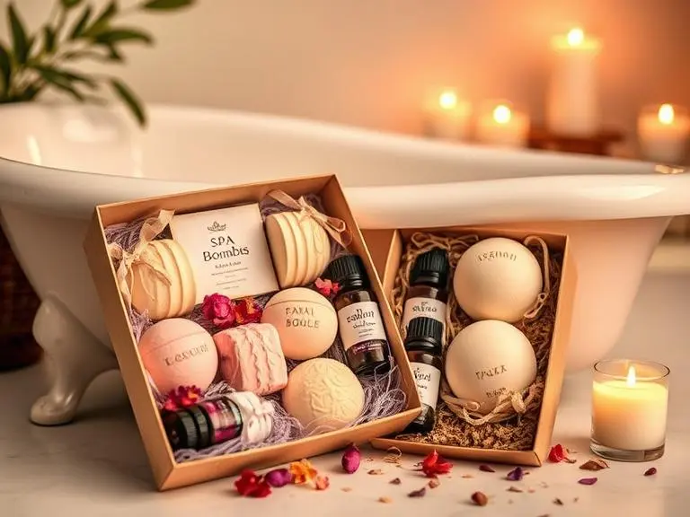 Luxury Bath Bomb Gift Set for relaxation