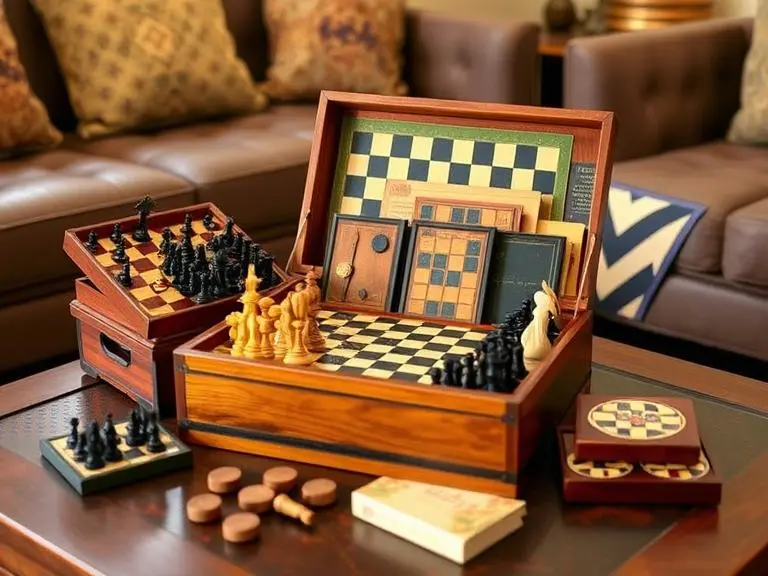 Classic Board Game Collection for family fun