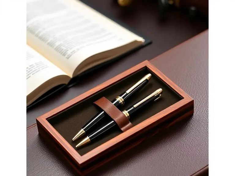 Luxury fountain pen set