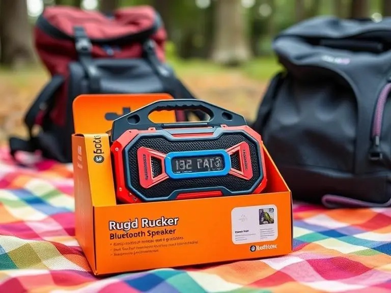 Portable Bluetooth speaker rugged