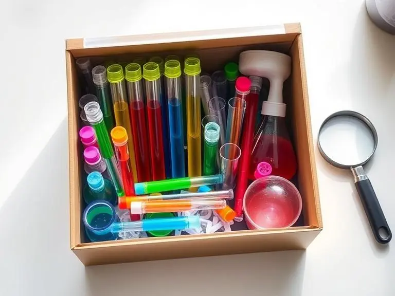 Kids science experiment kit physics chemistry