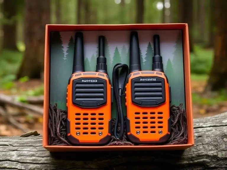 Kids long range walkie talkie set