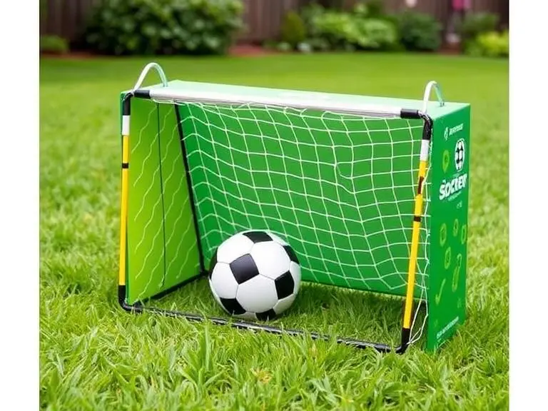 Kids portable mini soccer goal net