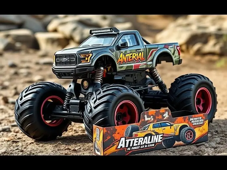 High speed RC monster truck 4WD