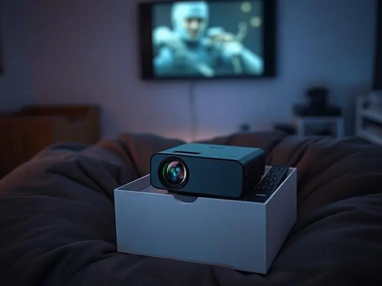 Mini portable projector for kids