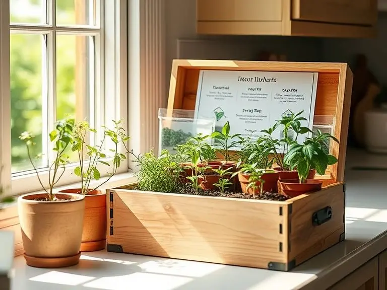 Indoor Herb Garden Starter Kit
