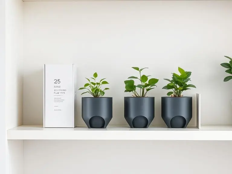 Self-Watering Plant Pots Set