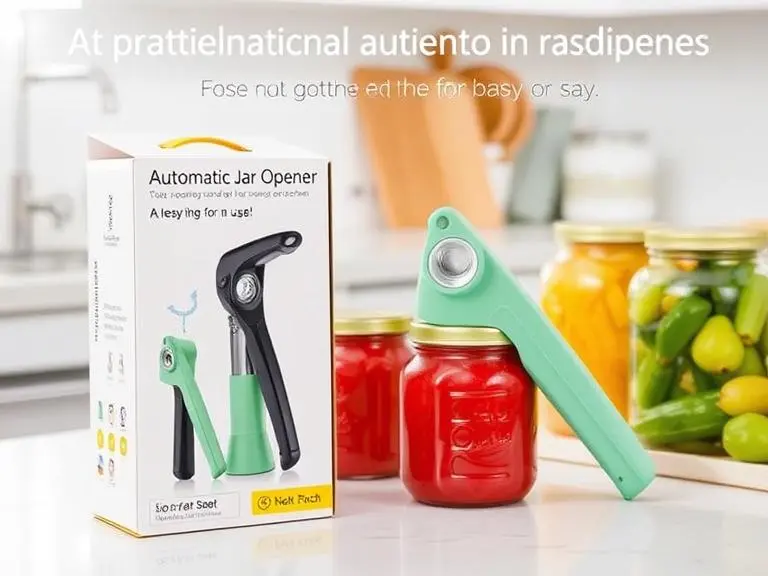 Automatic Jar Opener for Seniors