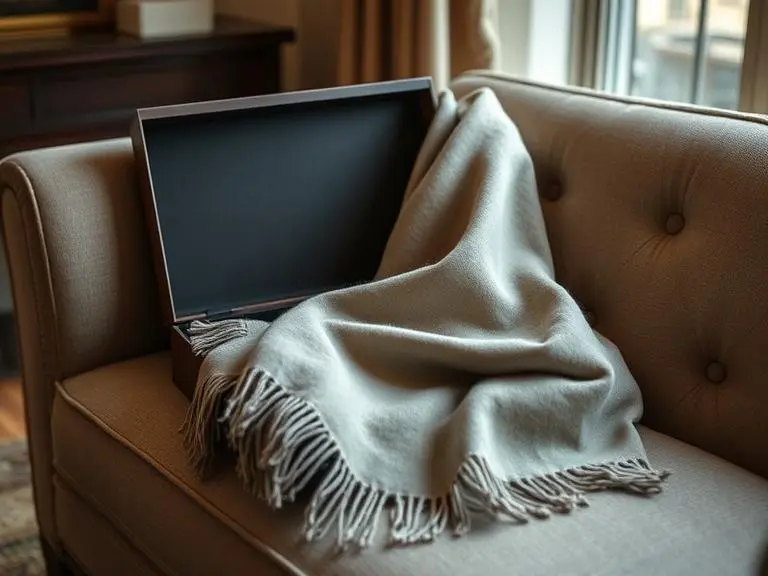 Luxurious Cashmere Blend Shawl