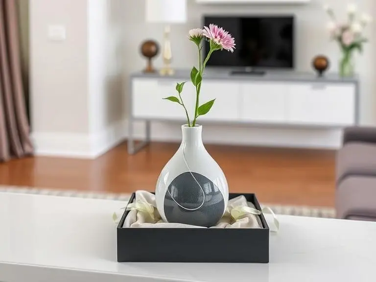 Decorative Ceramic Vase for Flowers