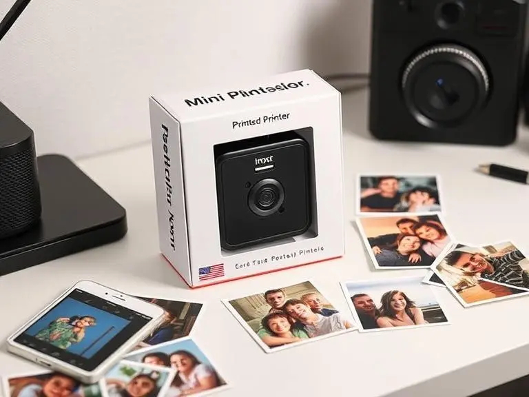 Portable Mini Photo Printer