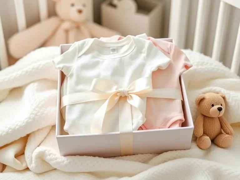 Organic Cotton Baby Bodysuit Set