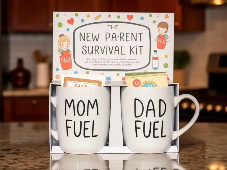 New Parent Survival Kit Mugs