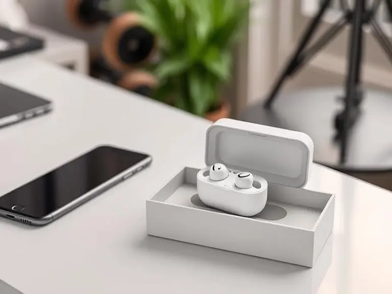 True Wireless Bluetooth Earbuds