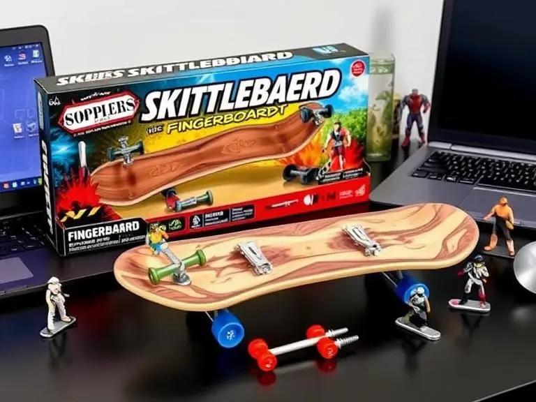Skateboard Fingerboard Set