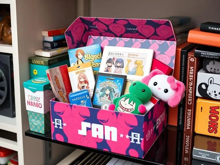 Anime or K-Pop Themed Merchandise