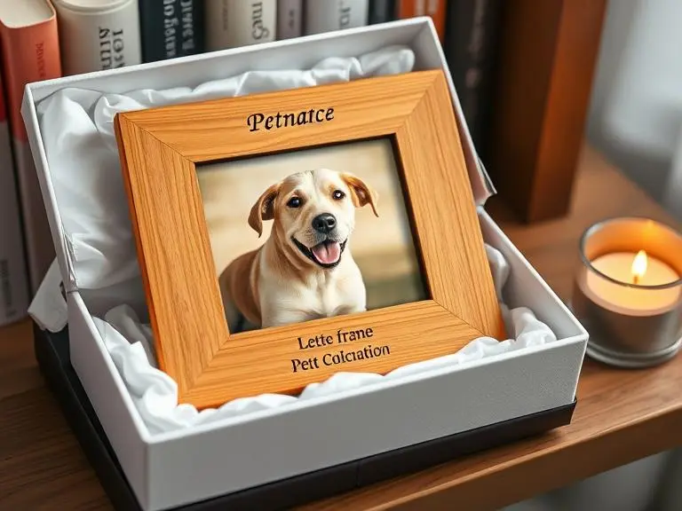 Custom Pet Memorial Photo Frame