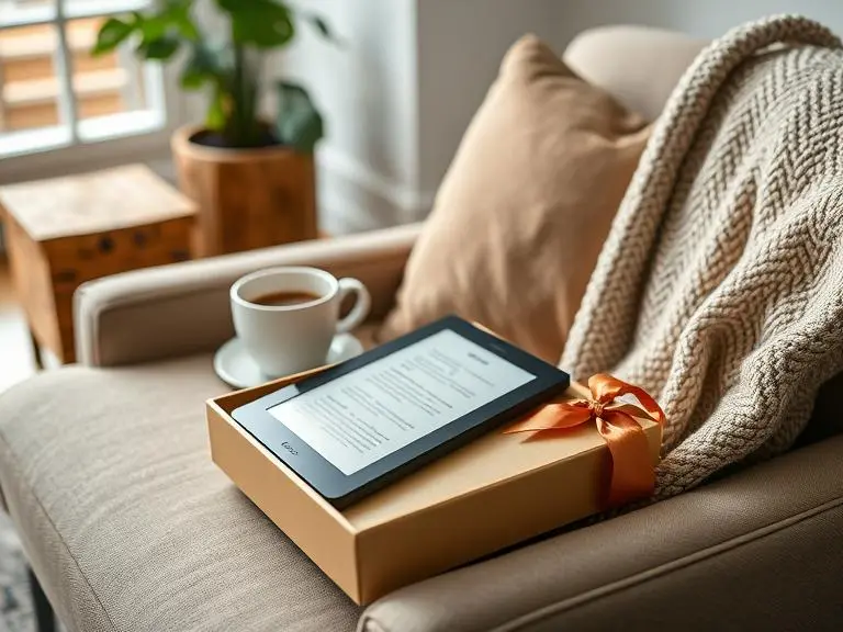 Portable E-Book Reader Device