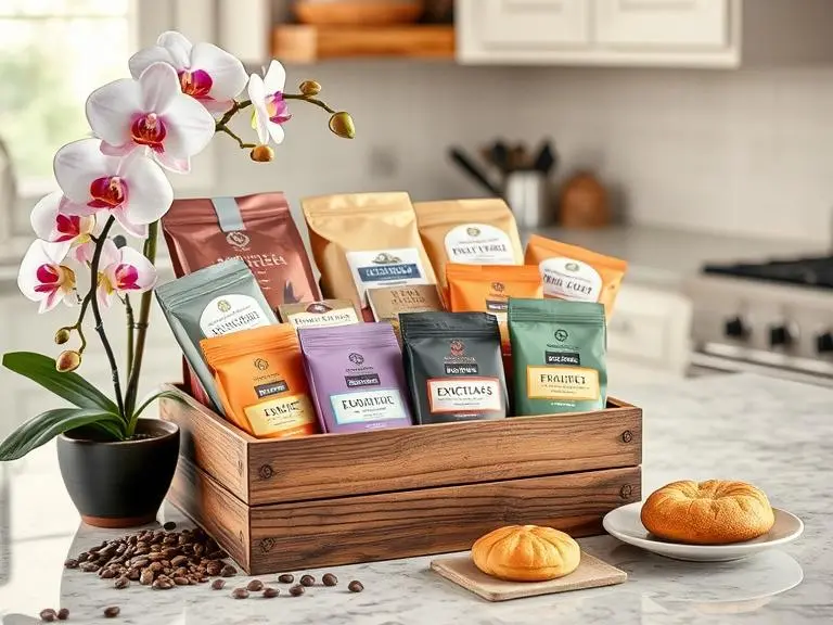 Artisanal Coffee Bean or Tea Collection