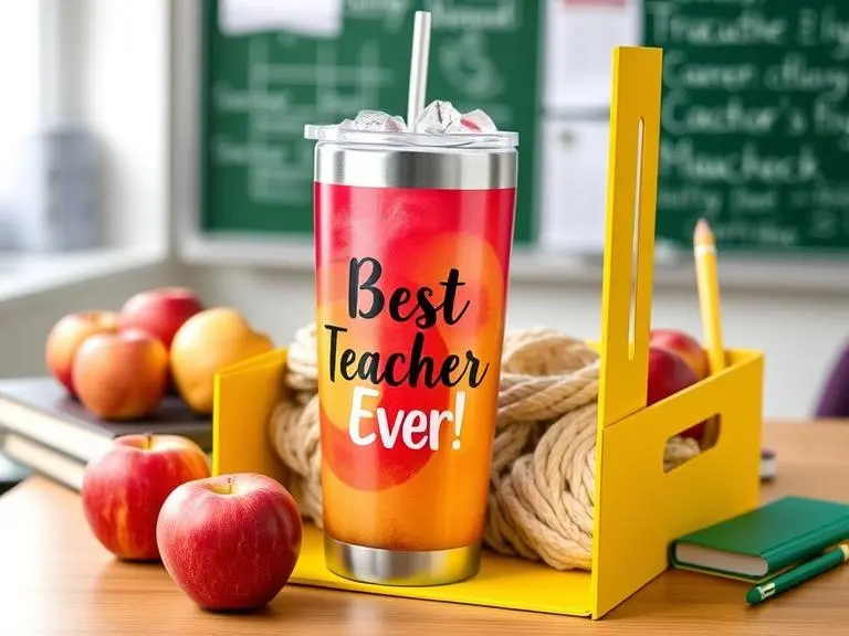 Custom Teacher Appreciation Tumbler