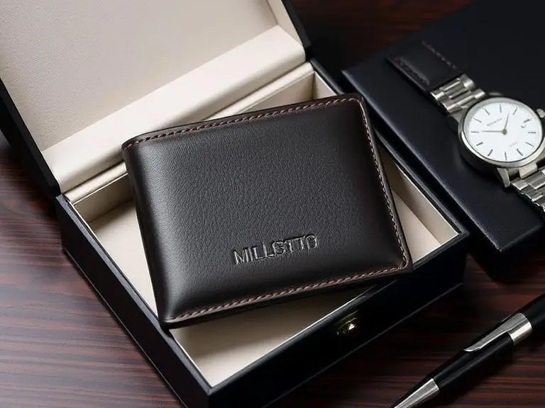 Personalized Leather Wallet