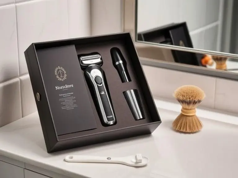 Electric Shaver and Grooming Kit