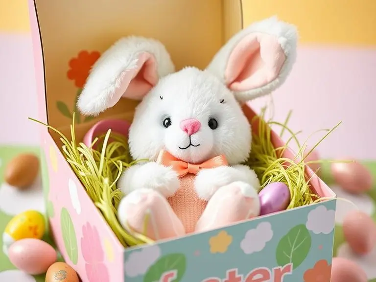 Easter Bunny Themed Plush Toy
