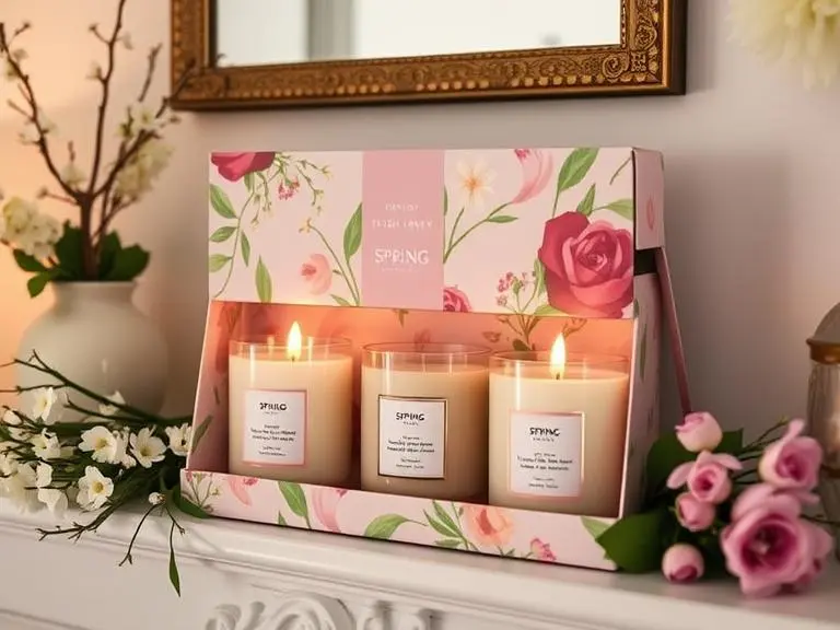 Spring Scented Candle Gift Set