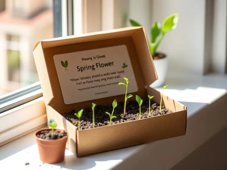 Spring Flower Seed Planting Kit