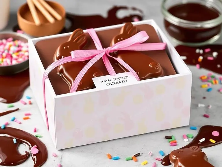 Personalized Chocolate Bunny Mold Set