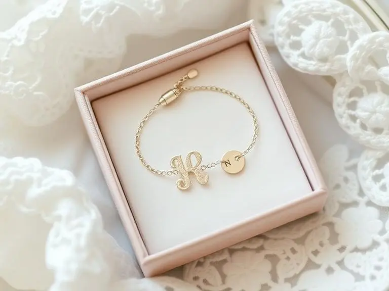 Engraved Sterling Silver Baby Bracelet