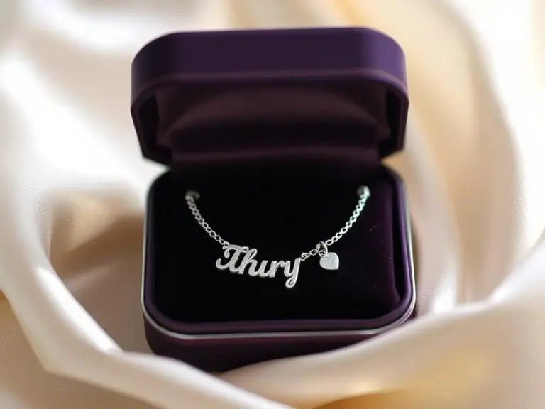 Custom Name Bracelet with Charm