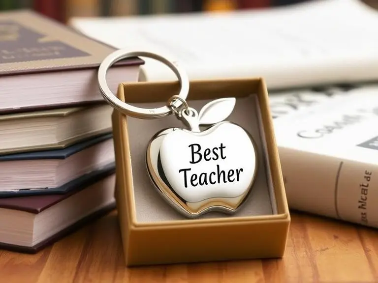 Personalized Teacher Keychain
