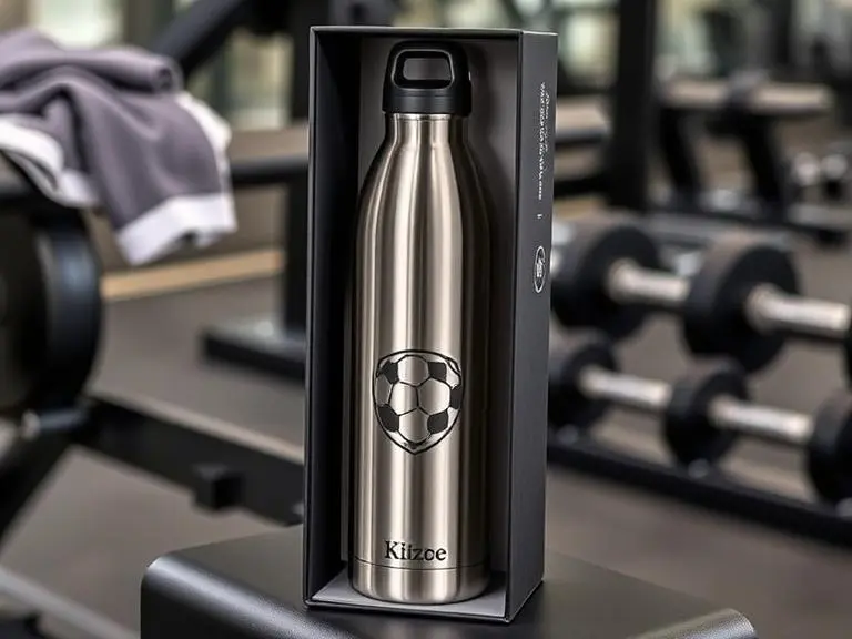 Football Themed Water Bottle