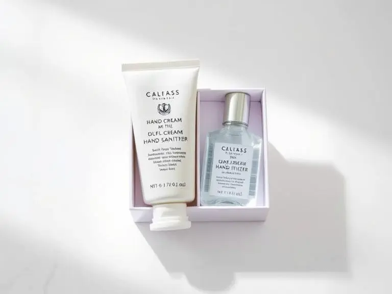 Relaxing Hand Cream & Sanitizer Set