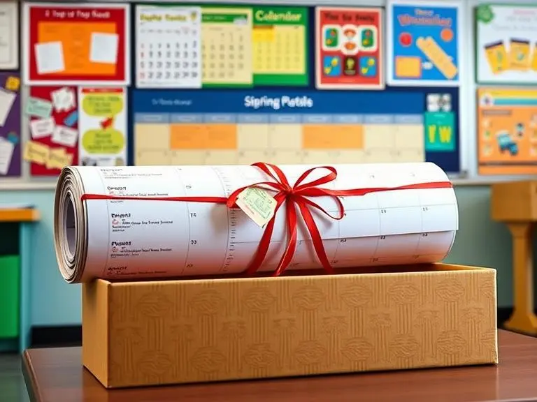 Classroom Wall Calendar (Large)