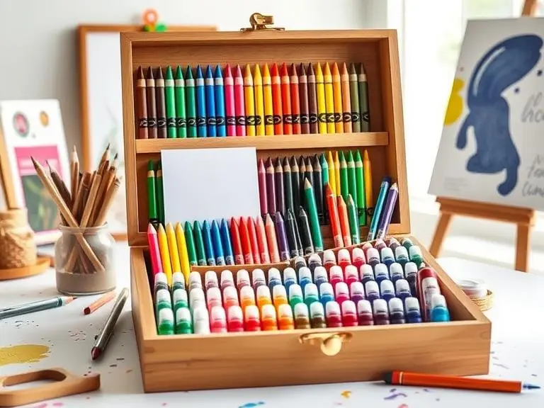 Deluxe Kids Art Supplies Kit