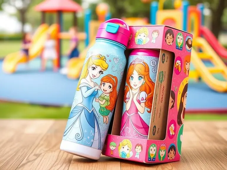 Cartoon Insulated Water Bottle