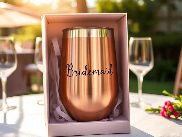 Personalized Bridesmaid Tumbler