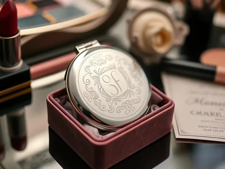 Engraved Compact Mirror