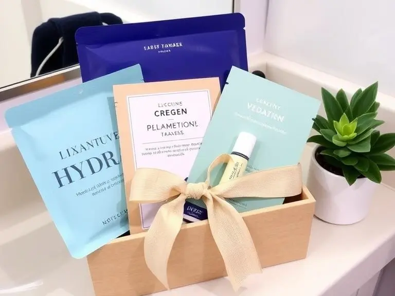 Skincare Hydrating Face Mask Lip Set