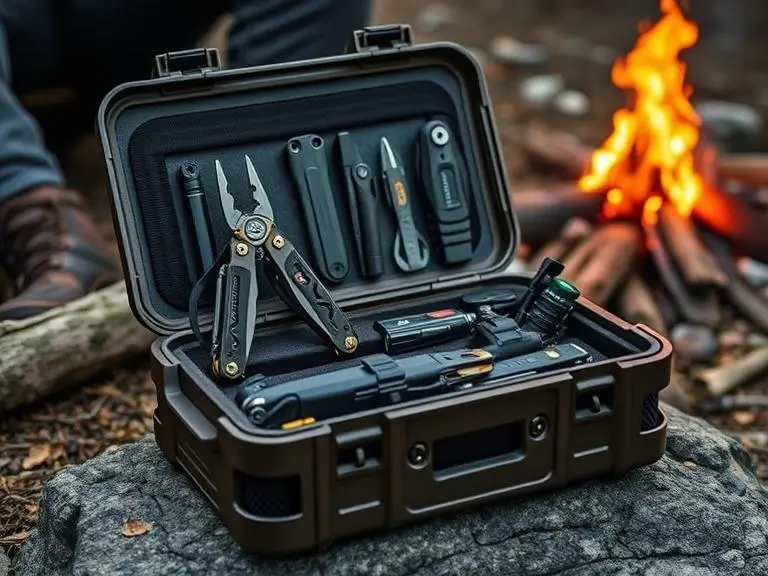 Outdoor Multi-tool Survival Kit